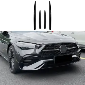 Front Vents Covers Voor Mercedes CLE A236/C236 AMG Line – AMG Look, Hoogglans Zwart