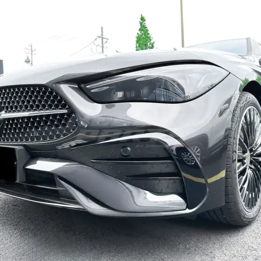 Front Vents Covers For Mercedes CLE Class A236/C236 AMG Line Only – AMG Look, Gloss Black