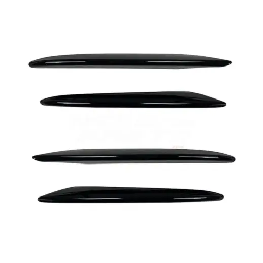 Front Vents Covers For Mercedes E Class A238/C238/S213/W213 Pre-Facelift AMG Line & E43 AMG & E53 AMG Only – AMG Look, Gloss Black