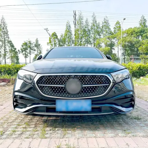 Front Vents Covers For Mercedes E Class S214/W214 AMG Line Only – AMG Look, Gloss Black