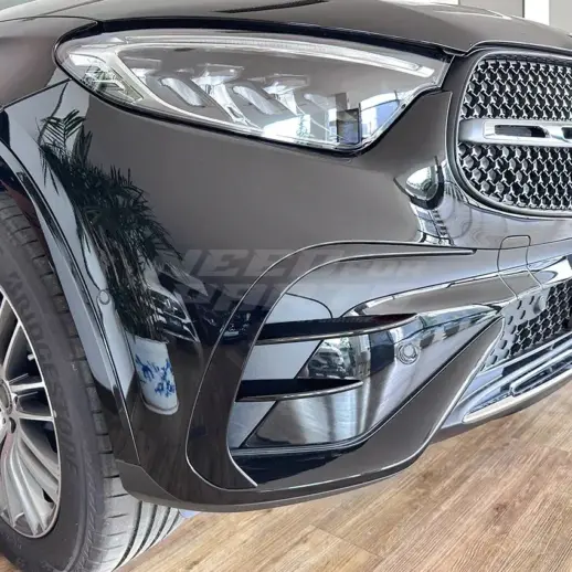 Front Vents Covers For Mercedes GLC Class C254/X254 AMG Line & GLC43 AMG Only – AMG Look, Gloss Black