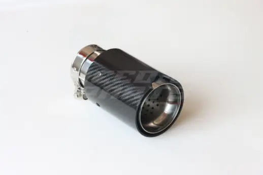 Glossy Carbon M Performance Look Exhaust Tip 80mm