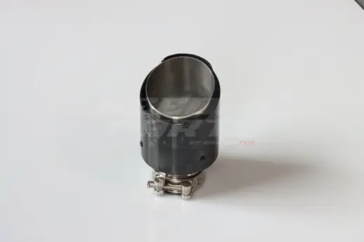 Glossy Forged Carbon Exhaust Tip 76mm