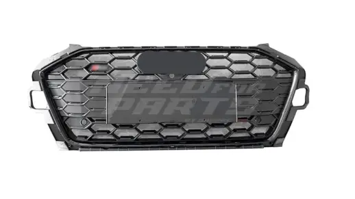 Grille For Audi A4/A4 S Line/S4 B9 (Avant & Sedan) (2019-present) – S4 Look, Gloss Black