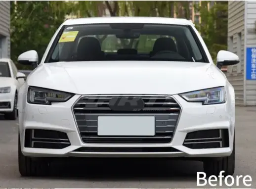 Grille For Audi A4/A4 S Line/S4 B9 (Avant & Sedan) – RS4 Look, Gloss Black