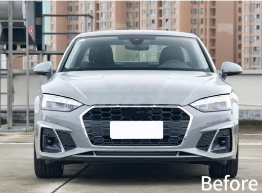 Grille For Audi A5/A5 S Line/S5 F5 (Cabriolet & Coupé & Sportback) Facelift – S5 Look, Gloss Black