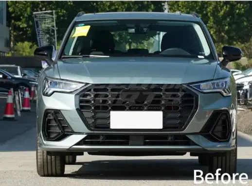 Grille For Audi Q3/Q3 S Line F3 (SUV & Sportback) – RSQ3 Look, Gloss Black