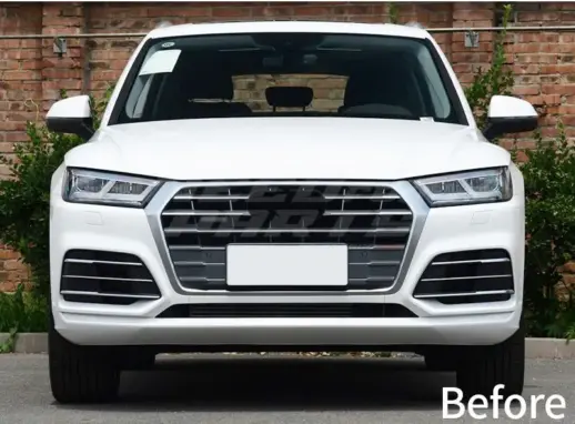 Grille For Audi Q5/Q5 S Line/SQ5 FY (SUV) Pre-Facelift – RSQ5 Look, Gloss Black