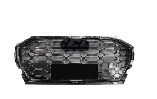 Grille For Audi Q5/Q5 S Line/SQ5 FY (SUV & Sportback) (2020-present) Facelift – SQ5 Look, Gloss Black
