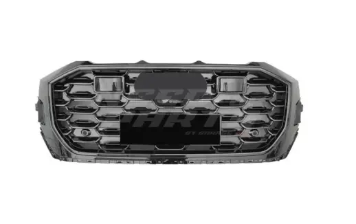 Grille For Audi Q8/Q8 S Line/SQ8 4M (SUV) Pre-Facelift – RSQ8 Look, Gloss Black