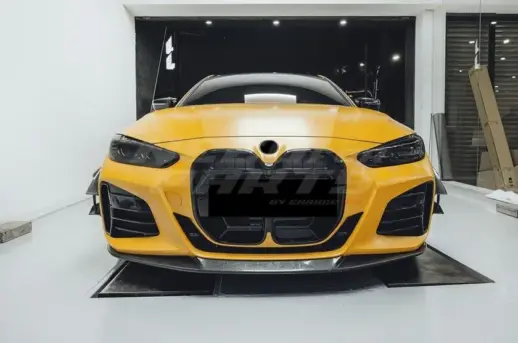 Grille For BMW 4 Series G26 Standard & M Sport & M440i Only – M4 CS Look, Gloss Black