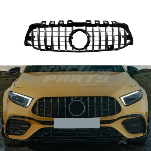 Grille For Mercedes A Class V177/W177 Facelift Standard & AMG Line & A35 AMG Only – GTR Panamericana Look, Chrome