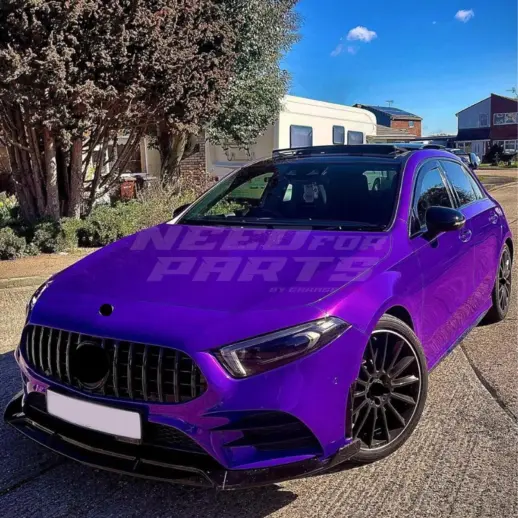 Grille For Mercedes A Class V177/W177 Pre-Facelift Standard & AMG Line & A35 AMG Only – GTR Panamericana Look, Gloss Black