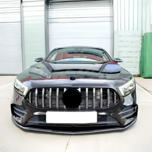 Grille For Mercedes A Class W176 (2015-2018) Facelift Standard & AMG Line & A45 AMG Only – GTR Panamericana Look, Chrome