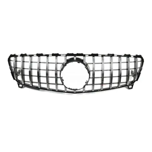 Grille For Mercedes A Class W176 (2015-2018) Facelift Standard & AMG Line & A45 AMG Only – GTR Panamericana Look, Chrome