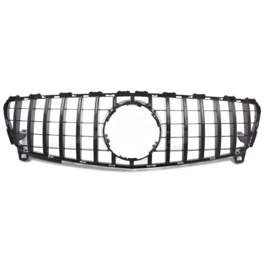 Grille For Mercedes A Class W176 (2015-2018) Facelift Standard & AMG Line & A45 AMG Only – GTR Panamericana Look, Gloss Black