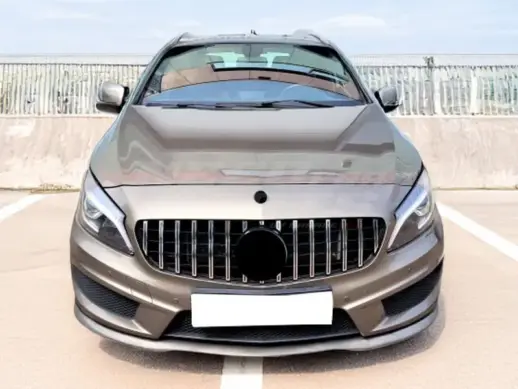 Grille For Mercedes A Class W176 Pre-Facelift Standard & AMG Line & A45 AMG Only – GTR Panamericana Look, Chrome