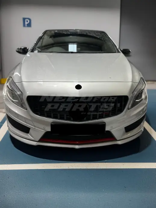 Grille For Mercedes A Class W176 Pre-Facelift Standard & AMG Line & A45 AMG Only – GTR Panamericana Look, Gloss Black