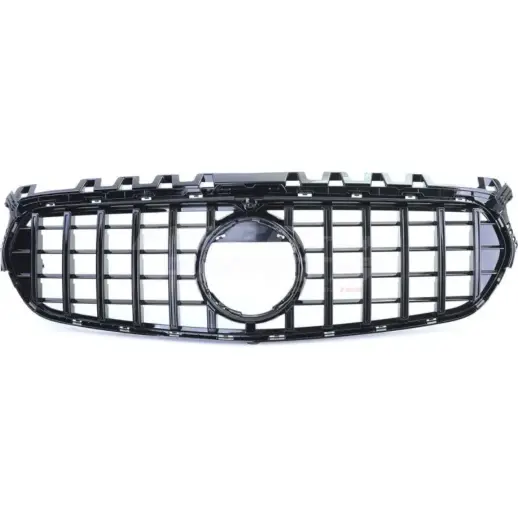 Grille For Mercedes B Class W247 (2022-present) Facelift Standard Only – GTR Panamericana Look, Gloss Black