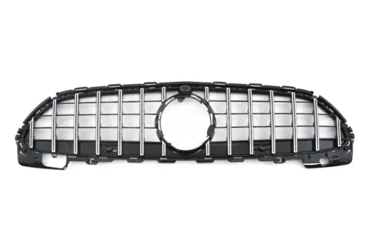 Grille For Mercedes C Class S206/W206 AMG Line & C43 AMG Only – GTR Panamericana Look, Chrome
