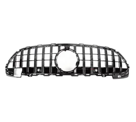 Grille For Mercedes C Class S206/W206 AMG Line & C43 AMG Only – GTR Panamericana Look, Gloss Black