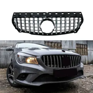 Grille Voor Mercedes CLA X117/C117 – GTR Panamericana Look, Chroom