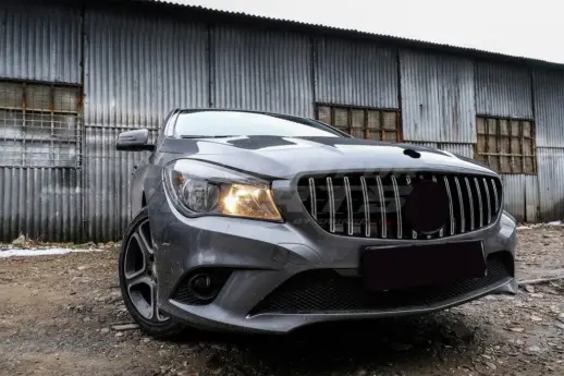 Grille For Mercedes CLA Class C117/X117 Standard & AMG Line & CLA45 AMG Only – GTR Panamericana Look, Chrome