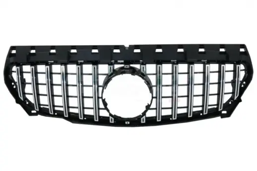 Grille For Mercedes CLA Class C117/X117 Standard & AMG Line & CLA45 AMG Only – GTR Panamericana Look, Chrome