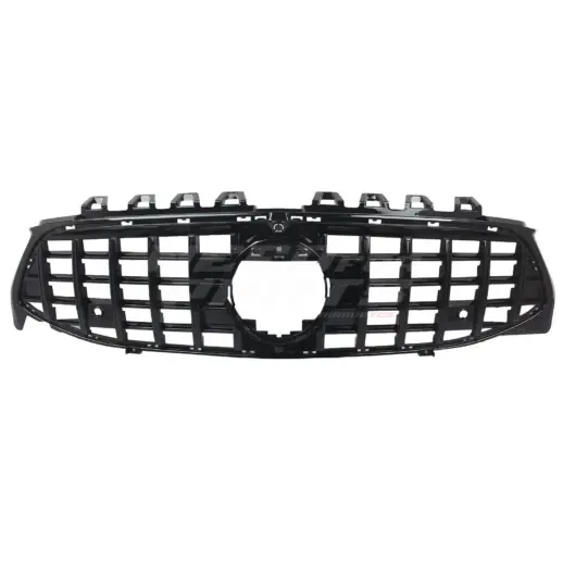 Grille For Mercedes CLA Class C118/X118 Pre-Facelift Standard & AMG Line & CLA35 AMG Only – GTR Panamericana Look, Gloss Black
