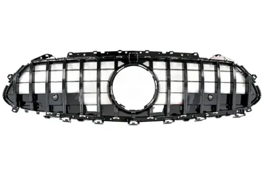 Grille For Mercedes CLS Class C257 Standard & AMG Line & CLS 53 AMG Only – GTR Panamericana Look, Gloss Black