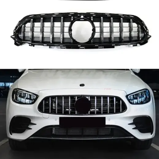 Grille For Mercedes E Class A238/C238/S213/W213 Facelift Standard & AMG Line & E53 AMG Only – GTR Panamericana Look, Chrome