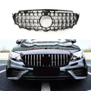 Grille Voor Mercedes E Class C238/A238/S213/W213 Pre-Facelift Standard & AMG Line & E53 AMG & E43 AMG – GTR Panamericana Look, Chroom