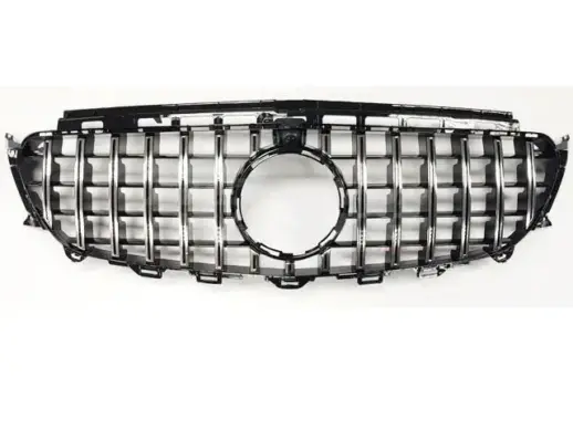 Grille For Mercedes E Class A238/C238/S213/W213 Pre-Facelift Standard & AMG Line & E43 AMG & E53 AMG Only – GTR Panamericana Look, Chrome