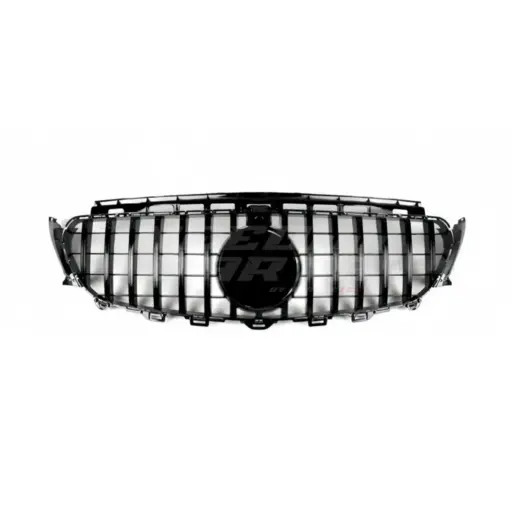Grille For Mercedes E Class A238/C238/S213/W213 Pre-Facelift Standard & AMG Line & E43 AMG & E53 AMG Only – GTR Panamericana Look, Gloss Black