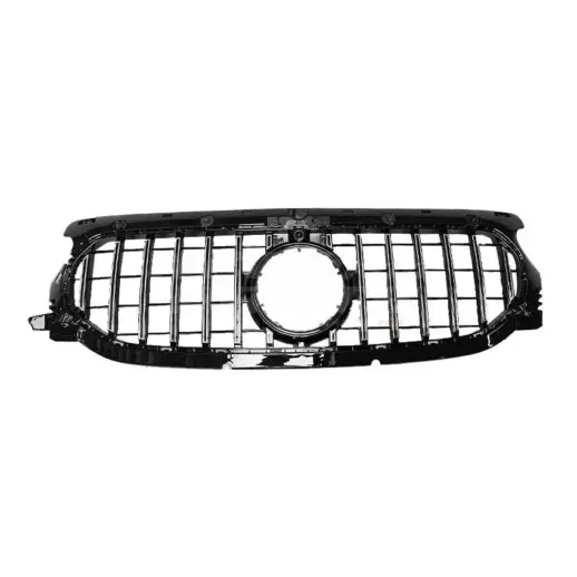 Grille For Mercedes GLA Class H247 (2020-2023) Pre-Facelift AMG Line & GLA35 AMG Only – GTR Panamericana Look, Chrome