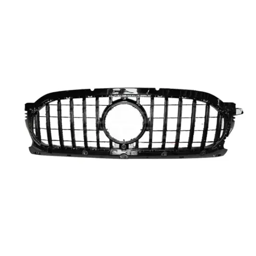 Grille For Mercedes GLA Class H247 (2020-2023) Pre-Facelift AMG Line & GLA35 AMG Only – GTR Panamericana Look, Gloss Black