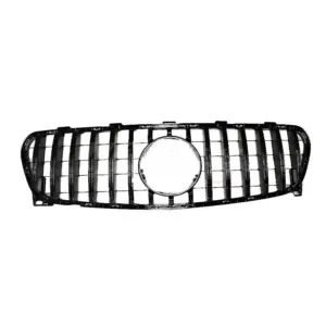 Grille Voor Mercedes GLA X156 Facelift – GTR Panamericana Look, Hoogglans Zwart