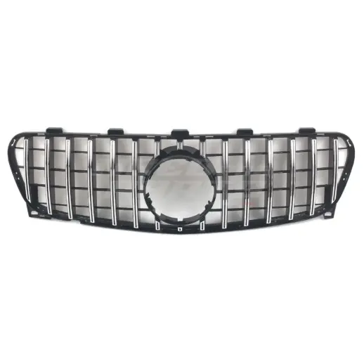 Grille For Mercedes GLB Class X247 (2019-2023) Pre-Facelift AMG Line & GLB35 AMG Only – GTR Panamericana Look, Chrome