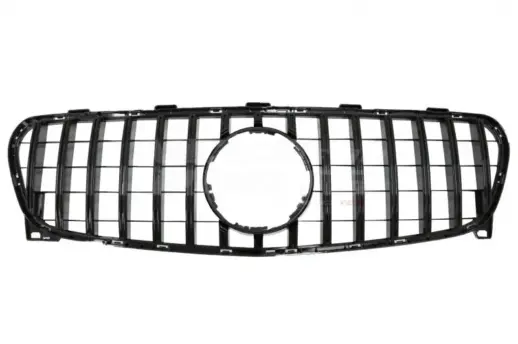Grille For Mercedes GLB Class X247 (2019-2023) Pre-Facelift AMG Line & GLB35 AMG Only – GTR Panamericana Look, Gloss Black