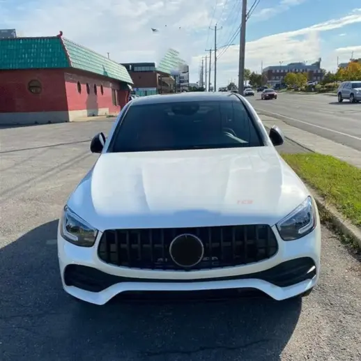 Grille For Mercedes GLC Class C253/X253 Facelift AMG Line & GLC43 AMG Only – GTR Panamericana Look, Gloss Black