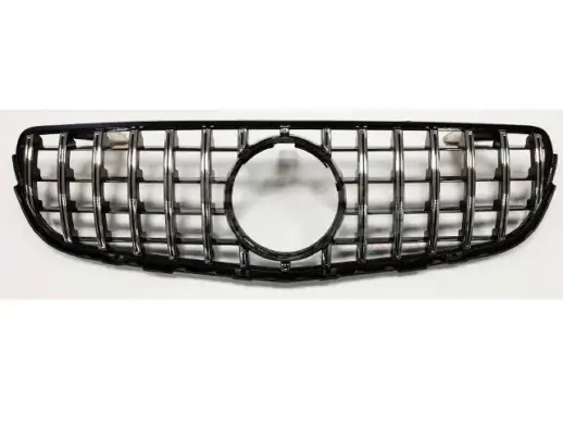 Grille For Mercedes GLC Class C253/X253 Pre-Facelift Standard & AMG Line & GLC43 AMG Only – GTR Panamericana Look, Chrome