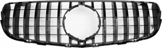 Grille For Mercedes GLC Class C253/X253 Pre-Facelift Standard & AMG Line & GLC43 AMG Only – GTR Panamericana Look, Gloss Black