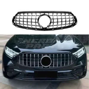 Grille Voor Mercedes GLC C254/X254 AMG Line & GLC43 AMG – GTR Panamericana Look, Chroom