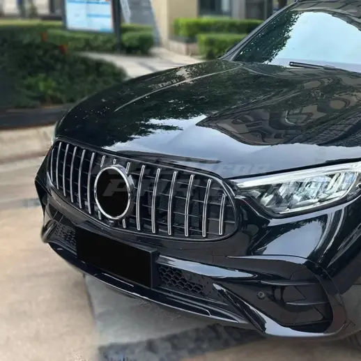 Grille For Mercedes GLC Class X254 AMG Line & GLC43 AMG Only – GTR Panamericana Look, Chrome