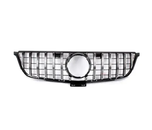 Grille For Mercedes GLE Class W166 Standard & AMG Line & GLE43 AMG & GLE450 AMG Only – GTR Panamericana Look, Chrome