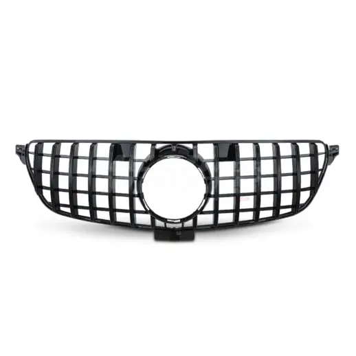 Grille For Mercedes GLE Class W166 Standard & AMG Line & GLE43 AMG & GLE450 AMG Only – GTR Panamericana Look, Gloss Black