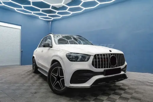 Grille For Mercedes GLE Class W167 (2019-2023) Pre-Facelift AMG Line & GLE53 AMG Only – GTR Panamericana Look, Chrome