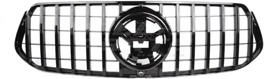 Grille For Mercedes GLE Class W167 (2019-2023) Pre-Facelift AMG Line & GLE53 AMG Only – GTR Panamericana Look, Gloss Black