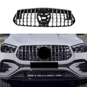 Grille Voor Mercedes GLE C167/W167 Facelift AMG Line & GLE53 AMG – GTR Panamericana Look, Chroom