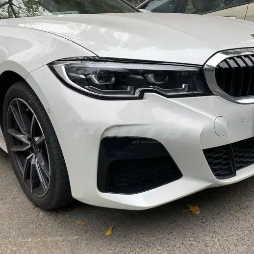 Headlight Covers For BMW 3 Series G20/G21 Pre-LCI Standard & M Sport & M340d & M340i Only – M Performance Look, Gloss Black